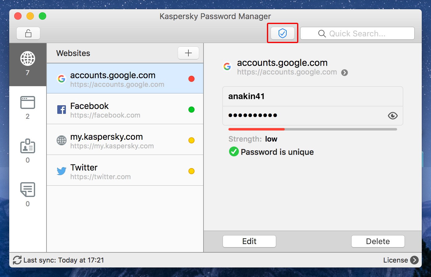 Kaspersky Password Manager For Mac